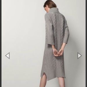 massimo dutti sweater dress